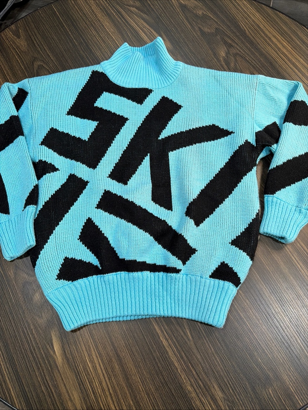Vintage Tyrolia By Head Acrylic/Wool ‘Ski’ Sweater Medium